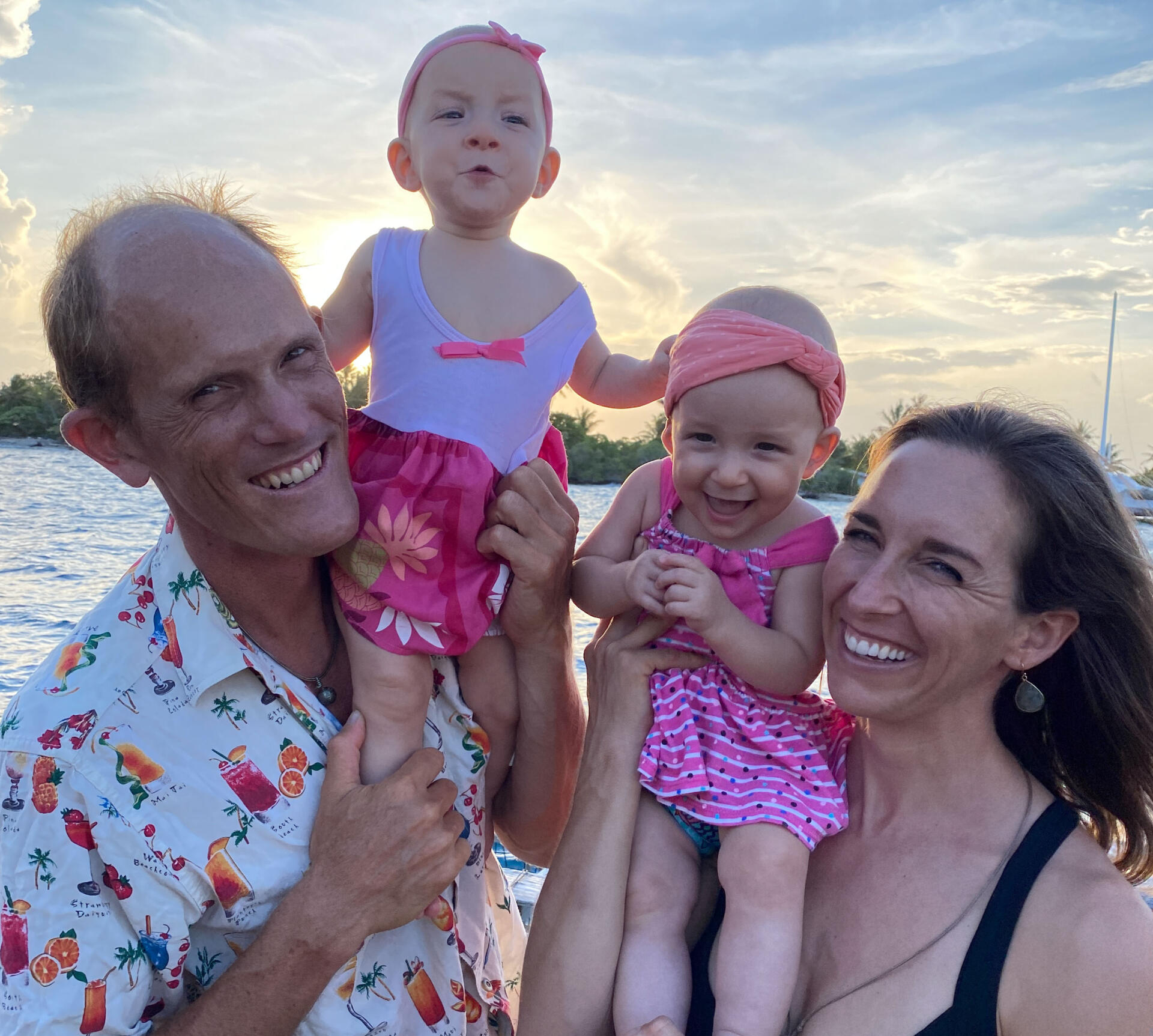 Family in Ahe